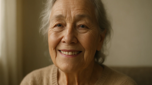 tiempo sonrisa envejecer