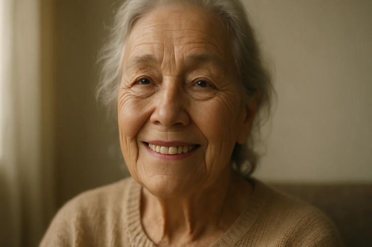 tiempo sonrisa envejecer
